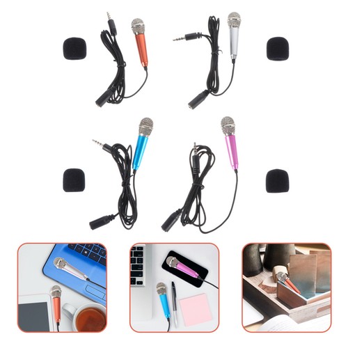 Pcs mini phone - 4, microphone