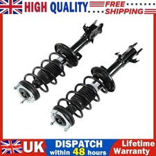 Shock Absorber Strut & Coil Spring Assembly For Ford Fiesta Front Pair Petrol