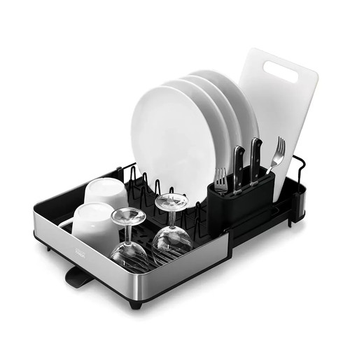 Expandable dish rack - rack, with