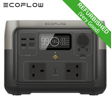 ECOFLOW River 2 Max Power Station 500W 512Wh Portable Outdoor Solar Generator
