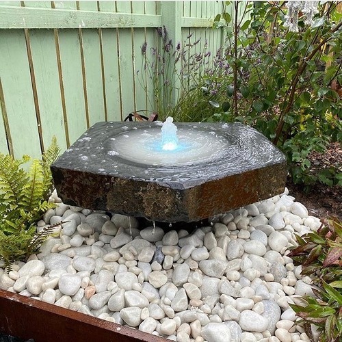 Natural solid basalt stone - natural,