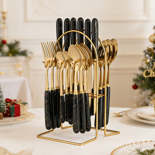 24pc cutlery dinner set - cutlery,