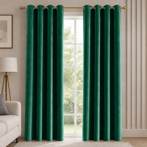 Premium velvet curtains pair - premium,