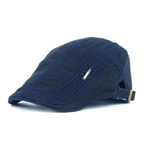 New brushed cotton flat cap - cotton,