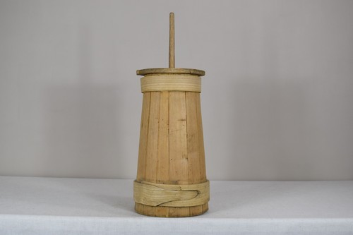 Antique wooden butter churn - antique,