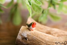 Hand Painted Ceramic Tiny Bird