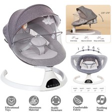 Bluetooth Electric Baby Swing