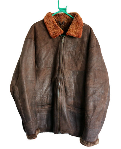 Vintage shearling sheepskin - shearling,