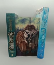 Twilight, New Moon, Eclipse Hand painted Book Set Fore Edge Painting Bella & Edw