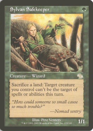 Mtg sylvan safekeeper - sylvan,