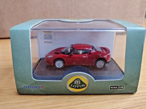 Oxford diecast lotus evora red - lotus,