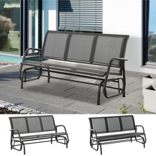 3-Seat Glider Rocking Chair