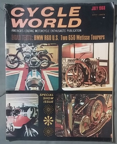 1968 july cycle world - 1968,