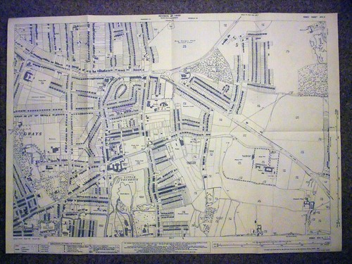 Essex old map plan - , history