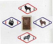 SCHIPPERKE COLLECTION OF SINGLE DOG COLLECTABLE PLAYING CARDS