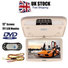 UK 12'' Flip Down TFT LCD MP5