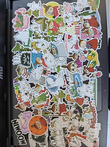Pcs moomin stickers - 50,
