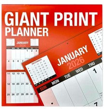 2026 Giant View Month To View Commercial Giant Print Full Year Planner Organiser