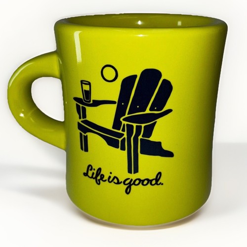 Life good coffee mug lime - coffee,