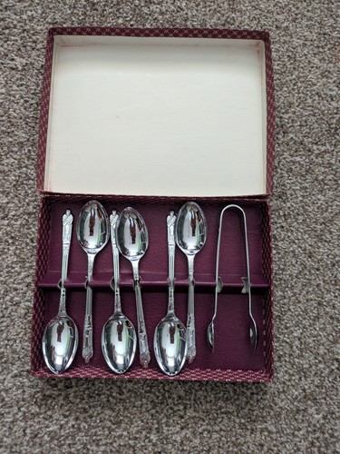 Vintage silver plated teaspoon - vintage,