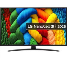 LG 43" TV 43NANO81A6A NanoCell