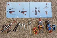 Playmobil Medieval knights Set 5972, knights & firing cannon with accessories