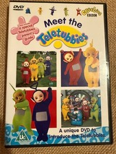 MEET THE TELETUBBIES DVD Rolf Saxon Jessica Smith Original UK Release R2 OOP VGC