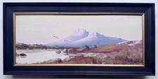 NEAR CALEDON (South Africa) - SIGNED GOUACHE PAINTING - H ANDERSON