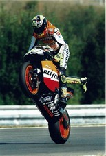 Valentino Rossi hand signed photo