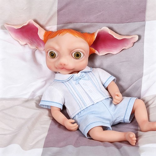 Open eyes elf - open,