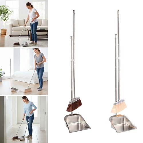 Stainless steel broom and - steel,