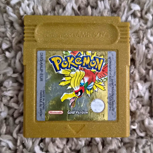 Pokémon gold nintendo game - gold,