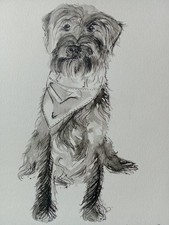 Original Small Hand Drawn