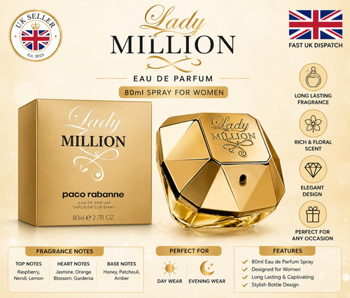 Lady million eau parfum - lady,
