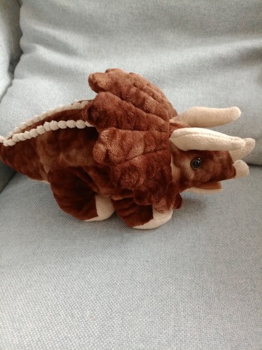 Baby triceratops puppet - triceratops,