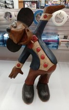 Disney Wooden Carved Mickey