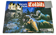 ESCAPE FROM COLDITZ 1st Edition WW2 Parker Board Game- just missing a few pawns