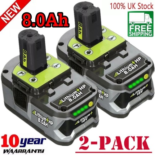 2pack replace 18v - 18v, 8.0ah