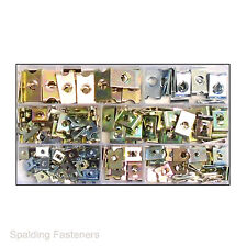 Zinc Plated Speed Clips U Nuts (Spire Clips) No4 No6 No8 No10 No12 No14