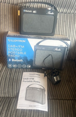 Dab portable radio - radio,, black