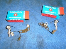 Skoda Estelle 105, 120, Rapid 120, S100, S110, S110R 2 x NOS Doduco Contact Sets