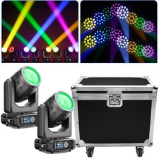 RGBW LED Beam Moving Head Light 250W Gobo Stage DJ Disco Party DMX Spot Lighting