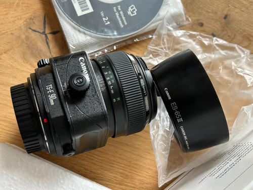 Canon 90mm 8 tilt shift - canon, tilt-shift