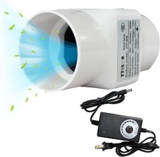 2" 12V Inline Duct Fan Booster