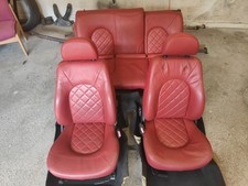 BRM Rover 200 Red Leather Car Seats Classic Car upgrade?