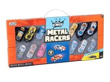 16x Metal Racing Cars Pull