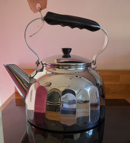 Vintage stove top kettle - stove,