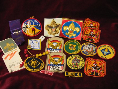Vintage boy scouts lot - boy, 19