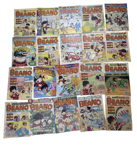 20x vintage beano comics - vintage,