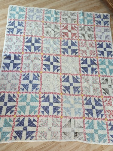 Vtg antique patchwork - patchwork, quilt